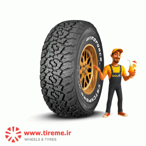 لاستیک ویندفورس چین سایز 205R16 گل CATCHFORS AT