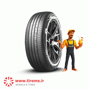 لاستیک کومهو کره سایز 245/45R19 گل TA91