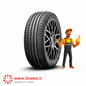 لاستیک کومهو کره سایز 205/60R14 گل ECSTA HS51