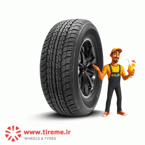 لاستیک دانلوپ ژاپن سایز 285/65R17 گل GRANDTREK AT22