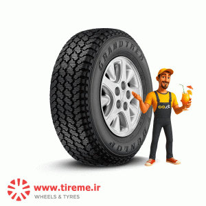 لاستیک دانلوپ ژاپن سایز 215R15 گل GRANDTREK GT90