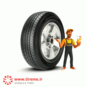 لاستیک دانلوپ ژاپن سایز 225/60R18 گل GRANDTREK ST30