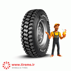 لاستیک جینیو چین سایز 12R24 گل JD766