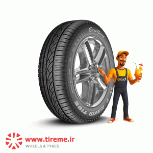 لاستیک کویر تایر سایز 205/55R16 گل KB 55