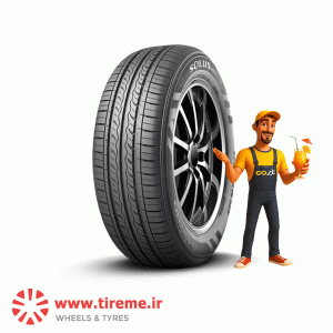 لاستیک زتوم کره سایز 175/60R13 گل SOLUS HS11