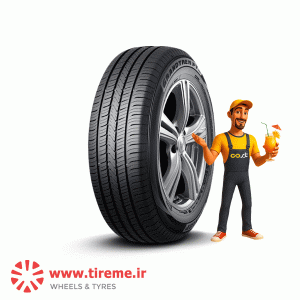 لاستیک دانلوپ ژاپن سایز 245/50R20 گل GRANDTREK PT5