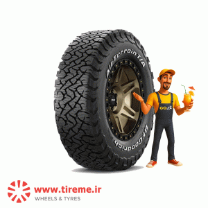 لاستیک بی اف گودریچ تایلند سایز 285/70R17 گل TERRAIN T/A KO3