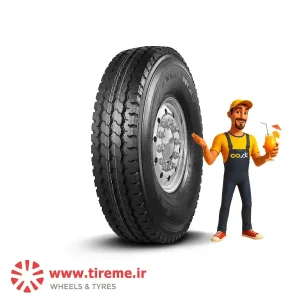 لاستیک تری انگل بریجستونی چین سایز 12R24 گل TR618 20PR