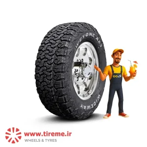 لاستیک وایدوی چین سایز 245/65R17 گل AK3