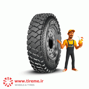 لاستیک جینیو چین سایز 12R24 گل JR776