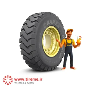 لاستیک بارز سایز 16.00R24 گل Q10G