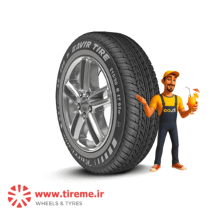 لاستیک کویر تایر سایز 215/55R18 گل KB300