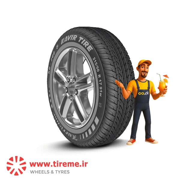 لاستیک کویر تایر سایز 215/55R18 گل KB300
