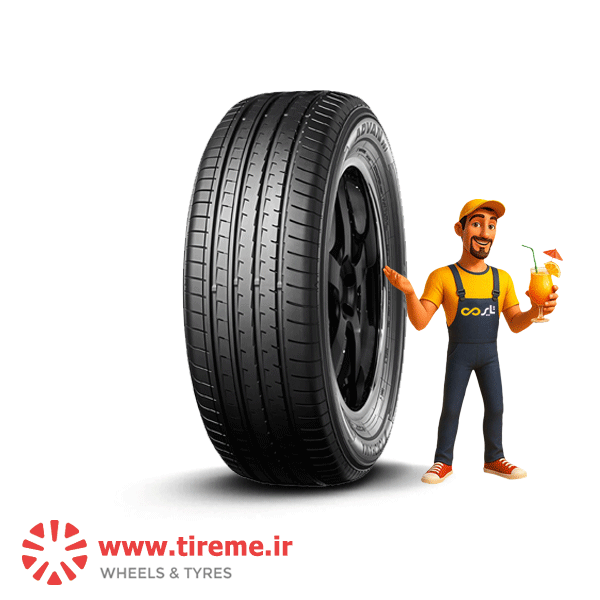لاستیک یوکوهاما ژاپن سایز 225/60R18 گل ADVAN V61