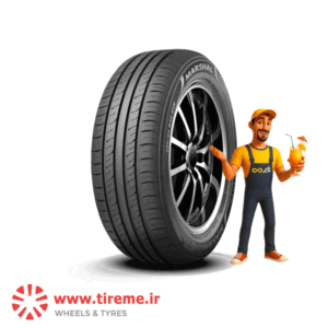 لاستیک مارشال کره سایز 195/60R15 گل MH12